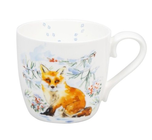 Кружка "Зимняя лиса", 450 мл. Koenitz