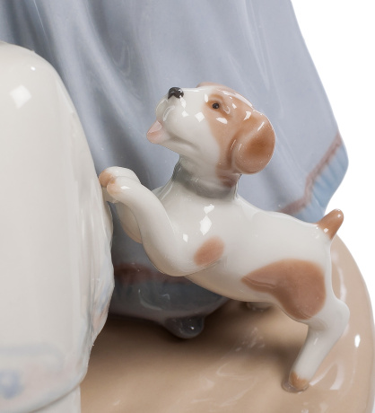 CMS-20/15 Фигурка "Девочки с собачкой" (Pavone)
