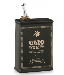 Бутылка для масла, 500 мл. черный, Oliere Vintage Nuova Cer