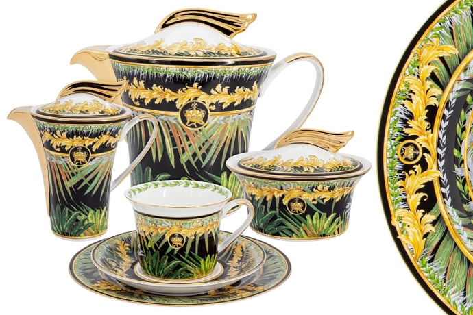 Чайный сервиз Эдем, 6 персон, 21 предмет Royal Crown