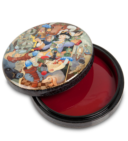 ШК-30/ 38 Шкатулка "Барон Мюнхгаузен" Кардова А.