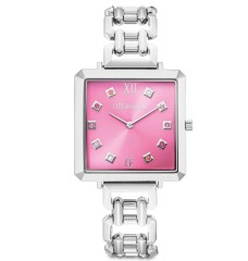 Часы Silver-Pink Coeur de Lion