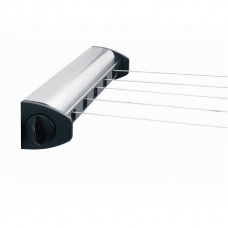 Вытяжная настенная сушилка для белья (22 м навески), Стальной матовый Brabantia