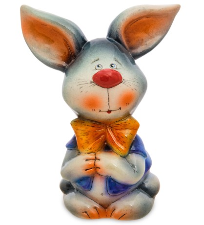 АБ-169 Фигурка керамическая "Зайчишка" бол.