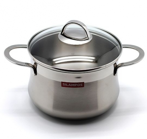 Глубокая кастрюля, 3 л. (18 см.) ЭМОЦИЯ Silampos