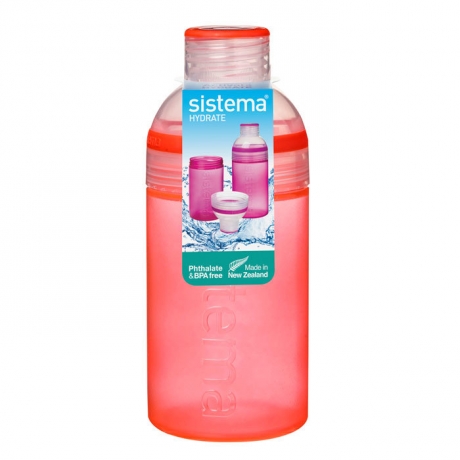 Питьевая бутылка "Трио" Hydrate, 480 мл. мульти, Sistema