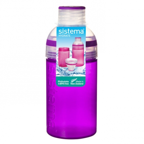 Питьевая бутылка "Трио" Hydrate, 480 мл. мульти, Sistema