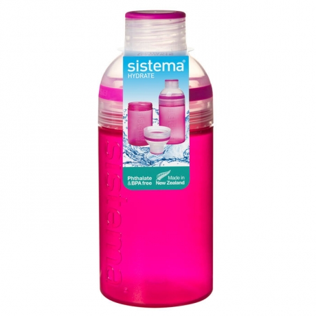 Питьевая бутылка "Трио" Hydrate, 480 мл. мульти, Sistema