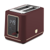 Тостер цифровой электрический, матовый бордо, Leonardo Berlinger Haus