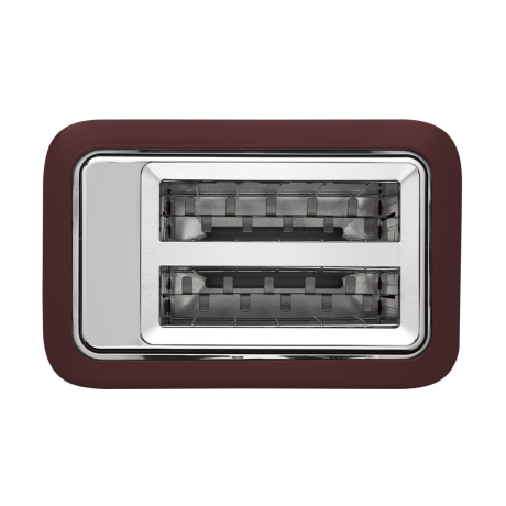 Тостер цифровой электрический, матовый бордо, Leonardo Berlinger Haus