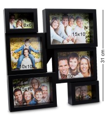 CHK-138 Панно-фоторамка "Семейная история" (на 6 фото: 8х6, 10х10, 15х10)