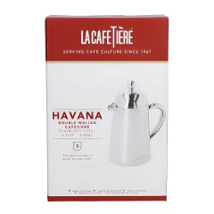 Кофейник Havana с двойными стенками, на 3 чашки, 350 мл. La Cafetière, нерж/сталь
