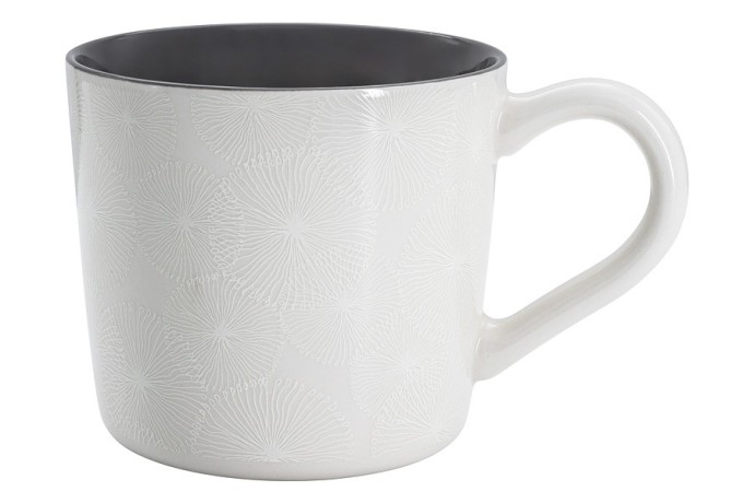 Кружка Frost, серая, 0,45 л. Home & Style