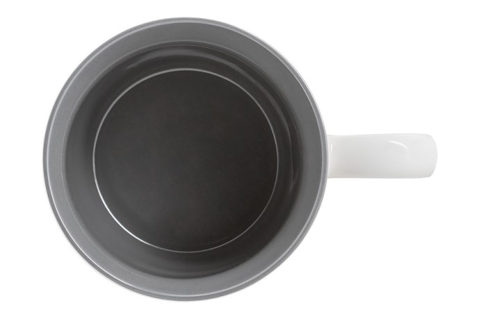 Кружка Frost, серая, 0,45 л. Home & Style