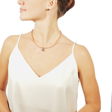 Колье Vintage Rose B1909.5 R/S Fiore Luna