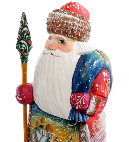 РД- 16 Фигурка Дед Мороз (Резной) 21см