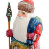 РД- 16 Фигурка Дед Мороз (Резной) 21см