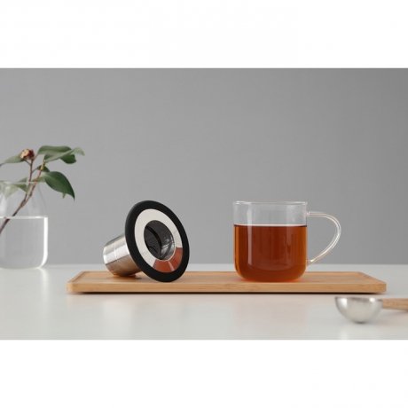 Складное ситечко для заваривания чая Infusion, черный, Viva Scandinavia