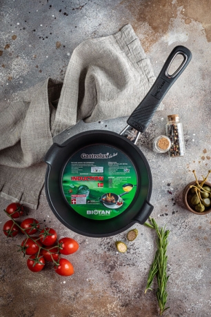 Ковш индукционный, 1,3 л. 16 см. с фиксированной ручкой Gastrolux