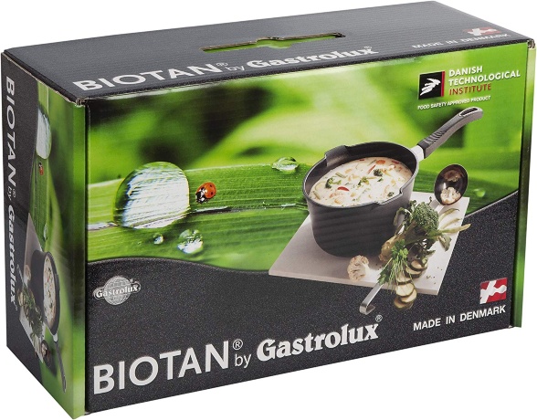 Ковш индукционный, 1,3 л. 16 см. с фиксированной ручкой Gastrolux