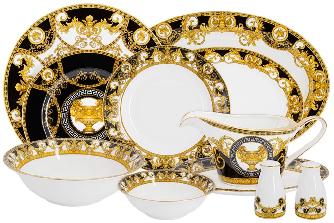 Обеденный сервиз Монплезир, 12 персон, 50 предметов Royal Crown