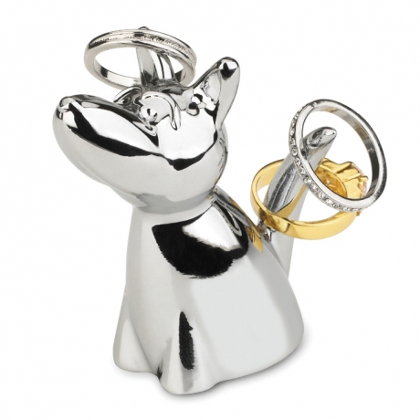 Подставка для колец Zoola Щенок хром