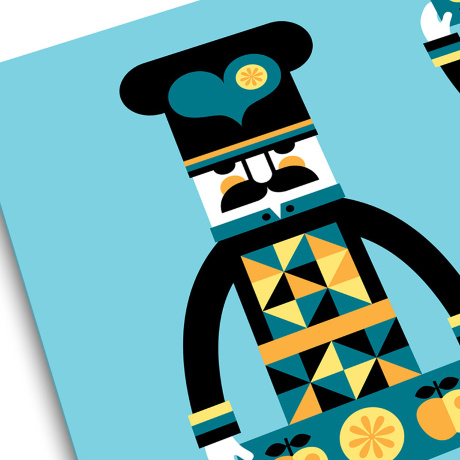 Доска для готовки и защиты рабочей поверхности Chef