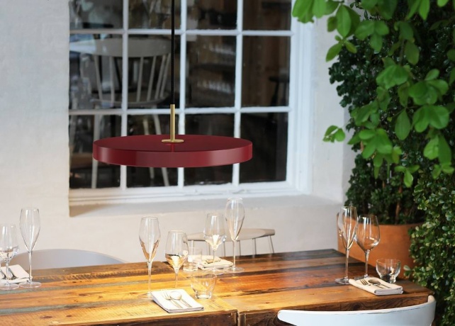 Светильник Asteria ruby, 43х14,3 см. Umage