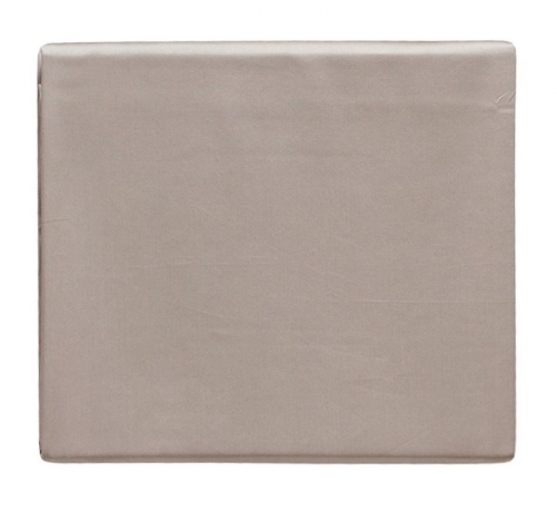 Простыня прямая (SB), castello, сатин, 240x280 см. серо-бежевый, BOVI