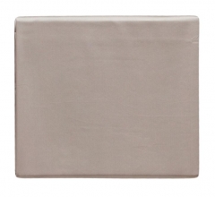 Простыня прямая (SB), castello, сатин, 240x280 см. серо-бежевый, BOVI