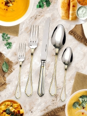 Набор столовых приборов, 18 шт. FLORENCE GOLD Hisar
