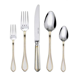 Набор столовых приборов, 18 шт. FLORENCE GOLD Hisar