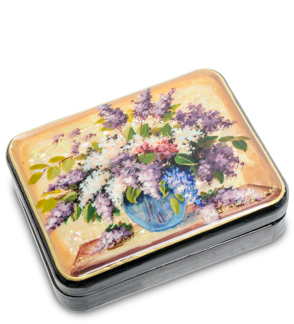 ШК-55/ 78 Шкатулка "Сирень" исп. Белова