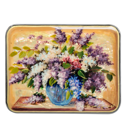 ШК-55/ 78 Шкатулка "Сирень" исп. Белова