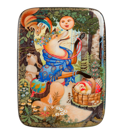 ШК-30/ 37 Шкатулка "Колобок" Каратаева К.