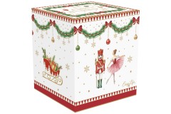 Кружка, 300 мл, фарфор P, белая, Щелкунчик и фея, Magie de Noel, Easy Life