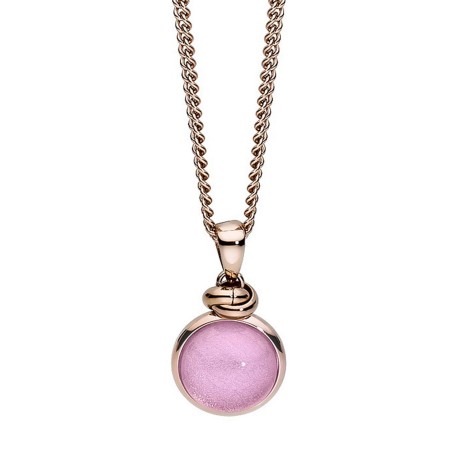 Колье Caneva Big light pink Qudo