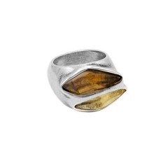 Кольцо VALLE DE CRISTAL MARRON  LL