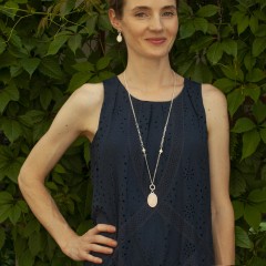 Серьги ROSE QUARTZ