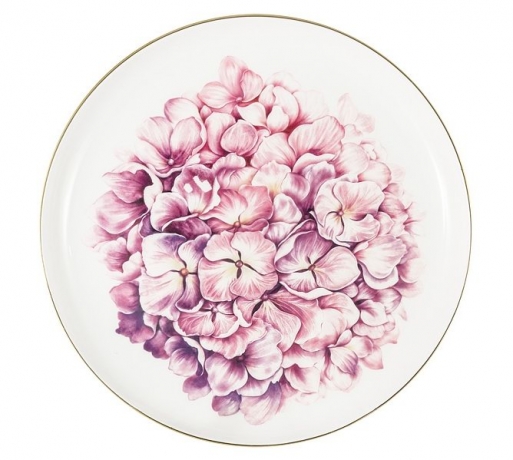 Тарелка Гортензия, 19 см. Emily