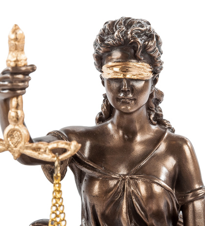 WS- 14/ 2 Статуэтка-подсвечник "Фемида"