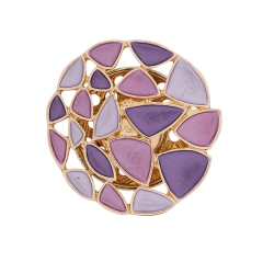 Брошь Мозаика XZ0574.11 V/G Shadore 	 