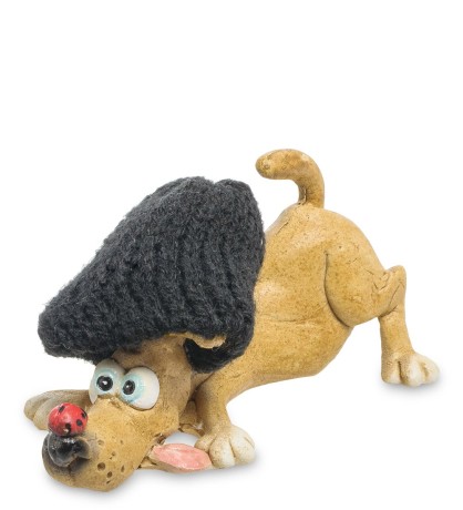 ED-213 Фигурка пес Барбос "Удача на носу"