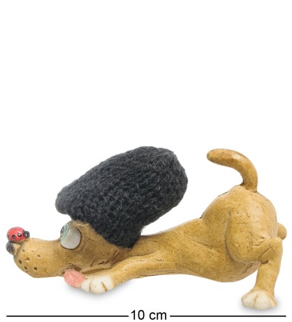 ED-213 Фигурка пес Барбос "Удача на носу"