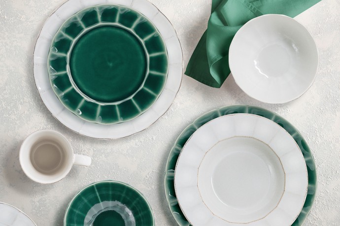 Салатник Paris бирюзовый, 17 см. 0,75 л. Matceramica