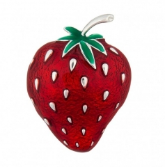 Брошь Клубника XZ2081.7 R/S Shadore
