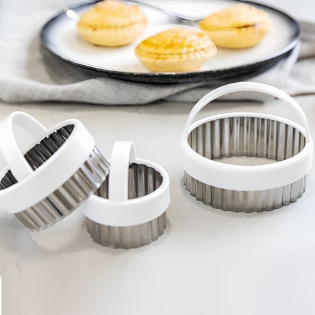 Набор из 3 рифленых формочек для выпечки KC Kitchen Craft