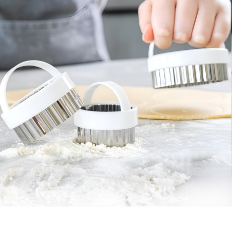 Набор из 3 рифленых формочек для выпечки KC Kitchen Craft