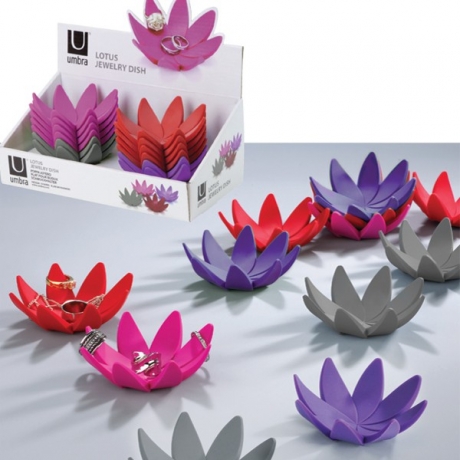 Подставка для колец Lotus, серая, Umbra