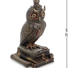 WS-278 Статуэтка в стиле Стимпанк "Сова на книгах"